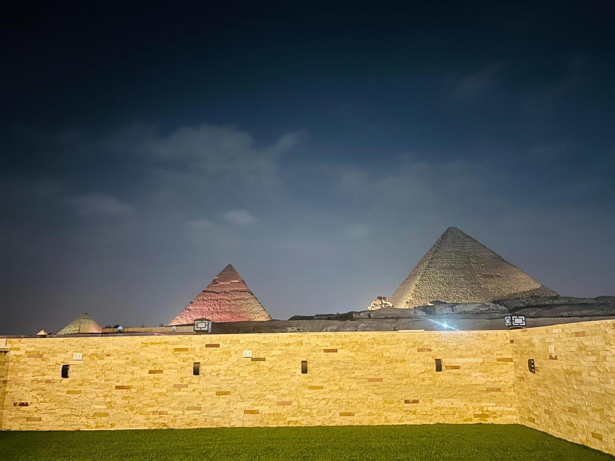 מלון Kafret el-Gabal New Scarab Pyramids View מראה חיצוני תמונה